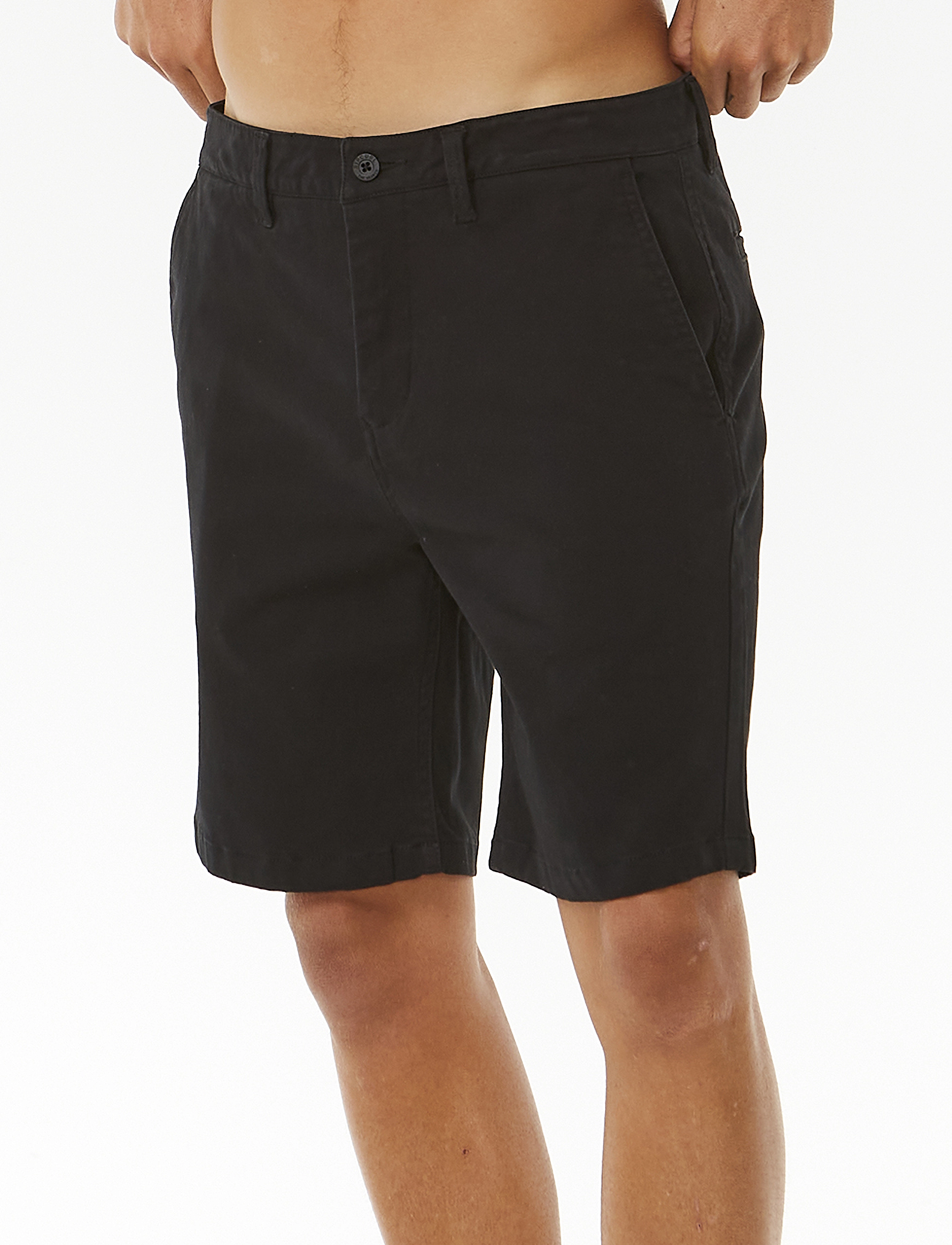 Rip Curl Classic Surf Chino Walkshort, 32, Shorts, Schwarz - Chinos Männerswear