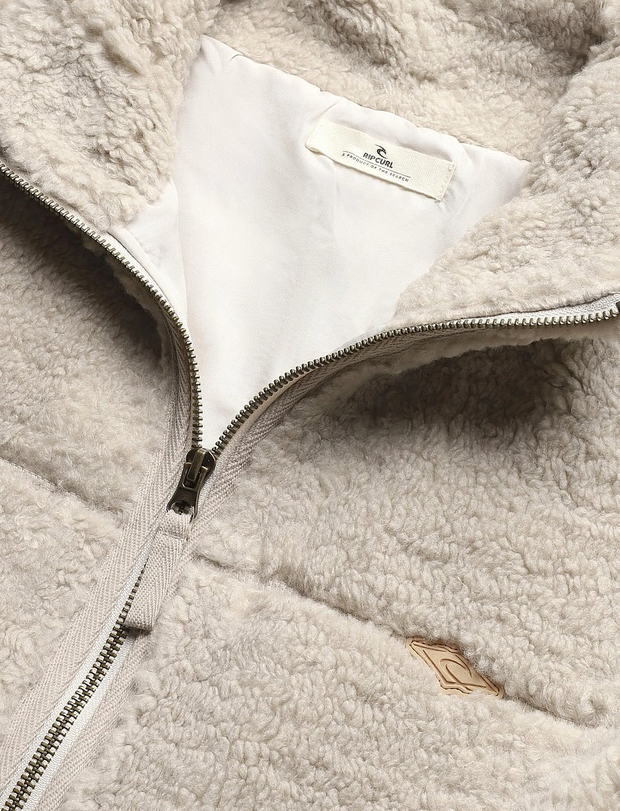 Rip Curl - CALA NIGHTS SHERPA JACKET - casual jakker - natural - 2