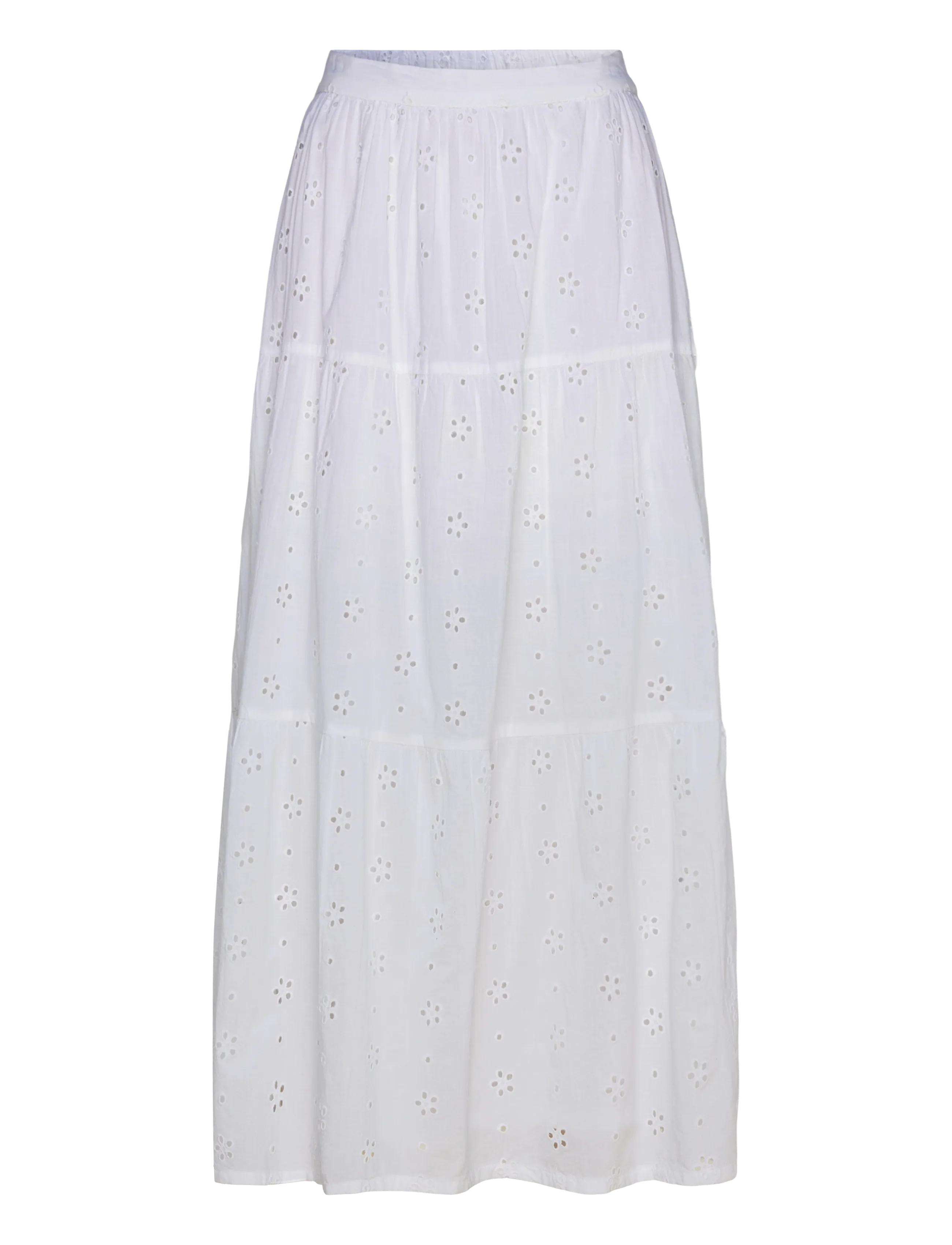 Rip Curl OASIS BRODERIE MAXI SKIRT - Outdoor - WHITE / white