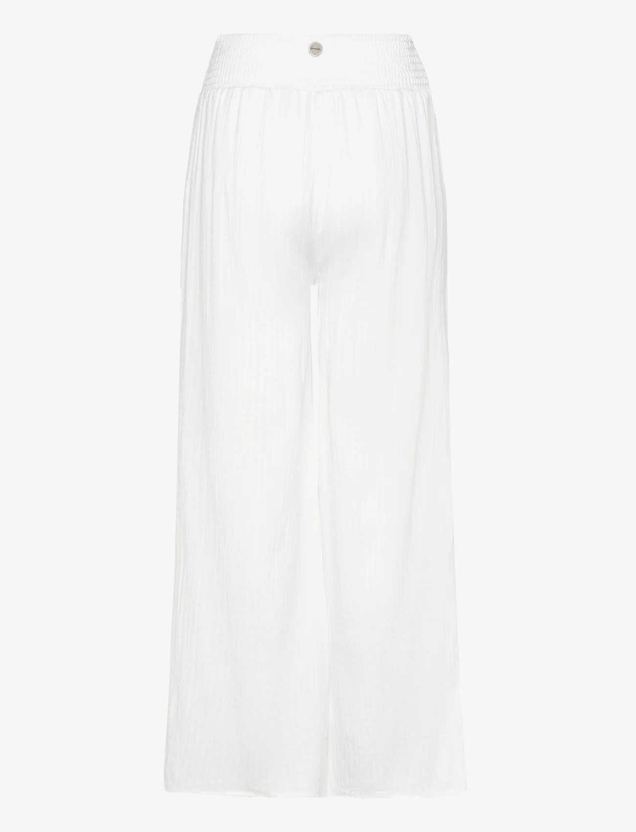 Rip Curl - IBIZA WIDE LEG PANT - odzież imprezowa w cenach outletowych - white - 1