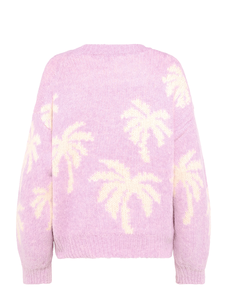 Rip Curl - RETRO SWELL PALM JACQUARD CREW - sweatshirts - lilac - 2