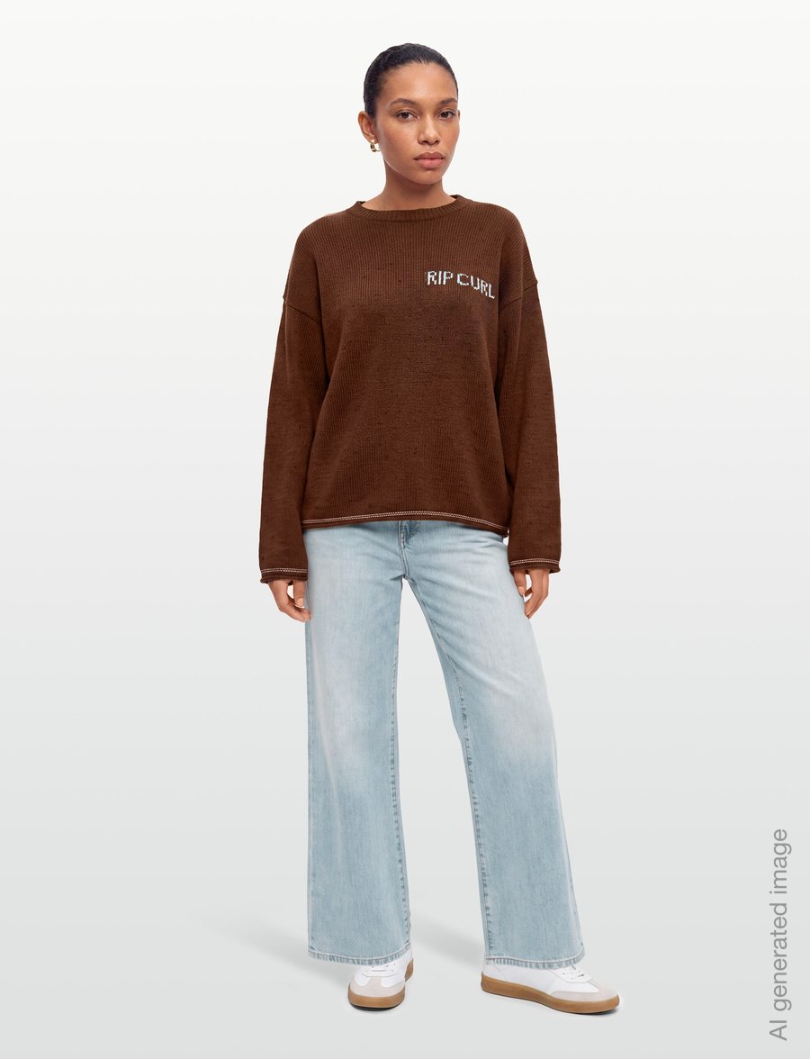 Rip Curl - SG SPARROW KNIT - dzianinowe - chocolate - 0