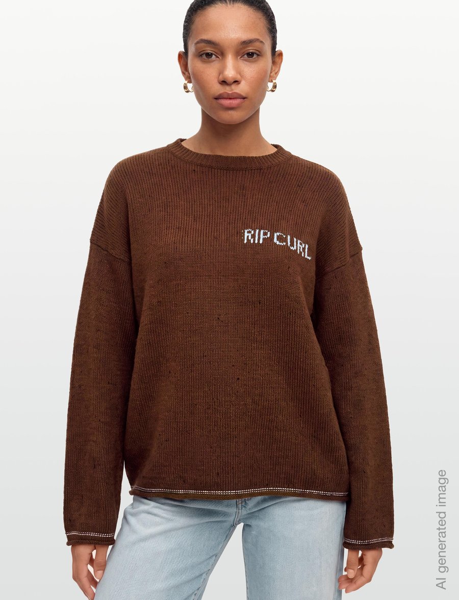 Rip Curl - SG SPARROW KNIT - sweatshirts - chocolate - 3