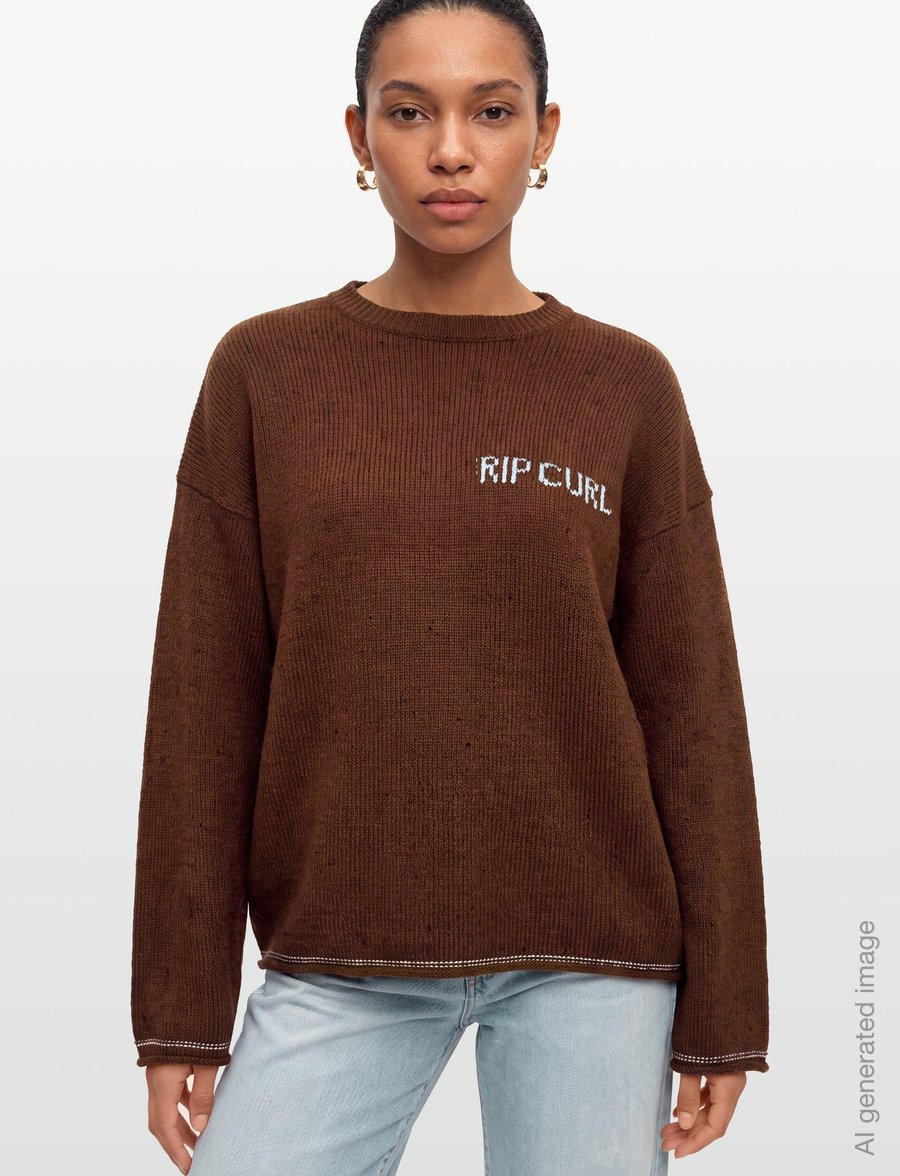Rip Curl - SG SPARROW KNIT - dzianinowe - chocolate - 3