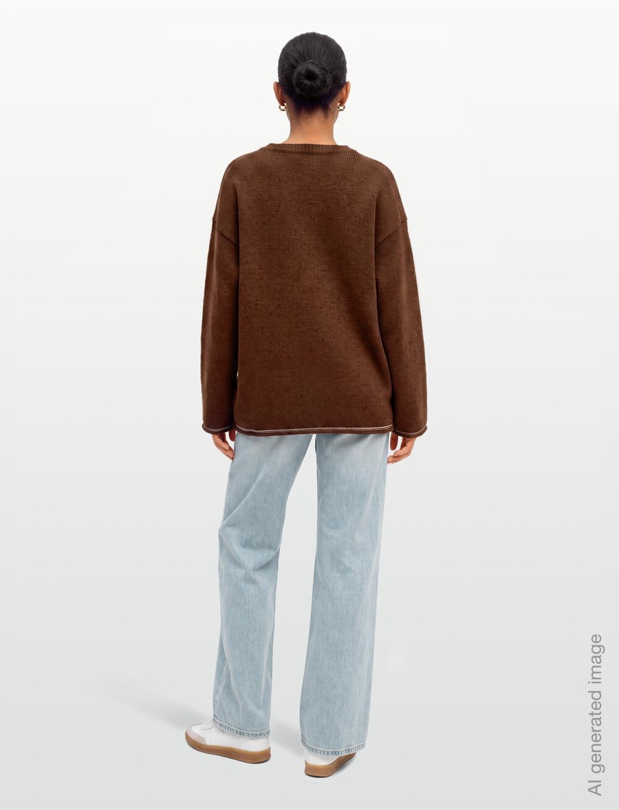 Rip Curl - SG SPARROW KNIT - sweatshirts - chocolate - 4