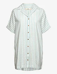 Rip Curl - FOLLOW THE SUN SHIRT DRESS - marškinių tipo suknelės - blue/white - 0