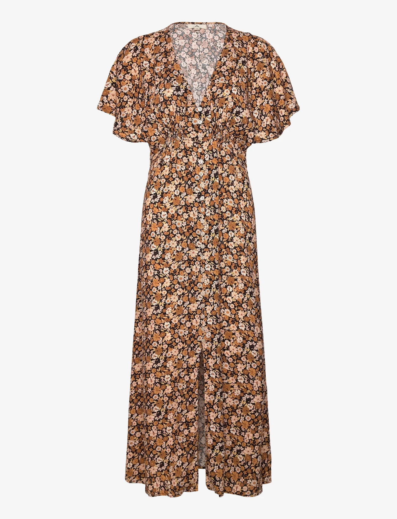 Rip Curl - SEA OF DREAMS MAXI DRESS SS - maxi dresses - brown - 0