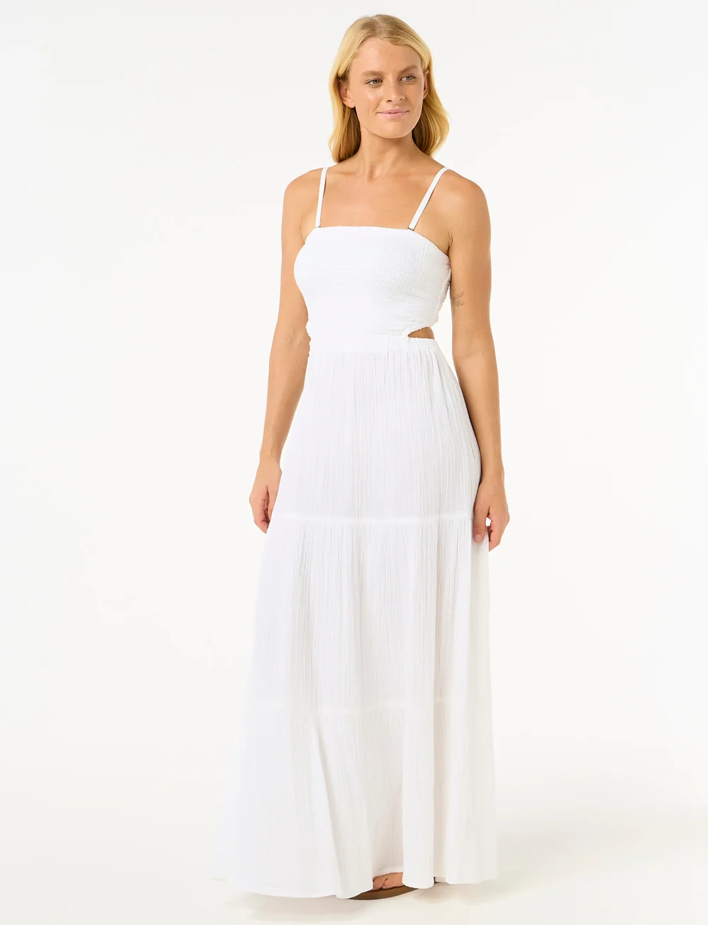 Rip Curl - PREMIUM SURF MAXI DRESS - sommerkleider - white - 5