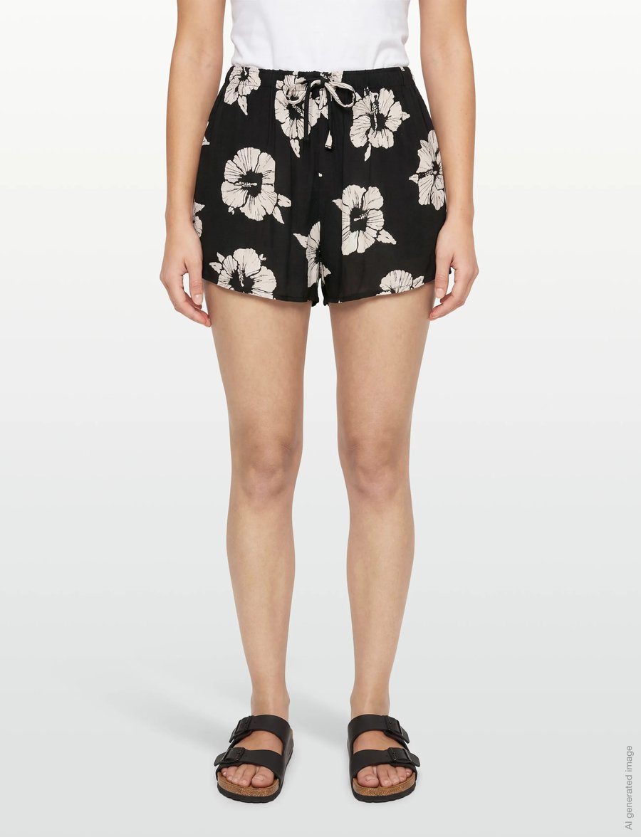 Rip Curl - PARTY PACK BEACH SHORT - freizeit shorts - black/off white - 3