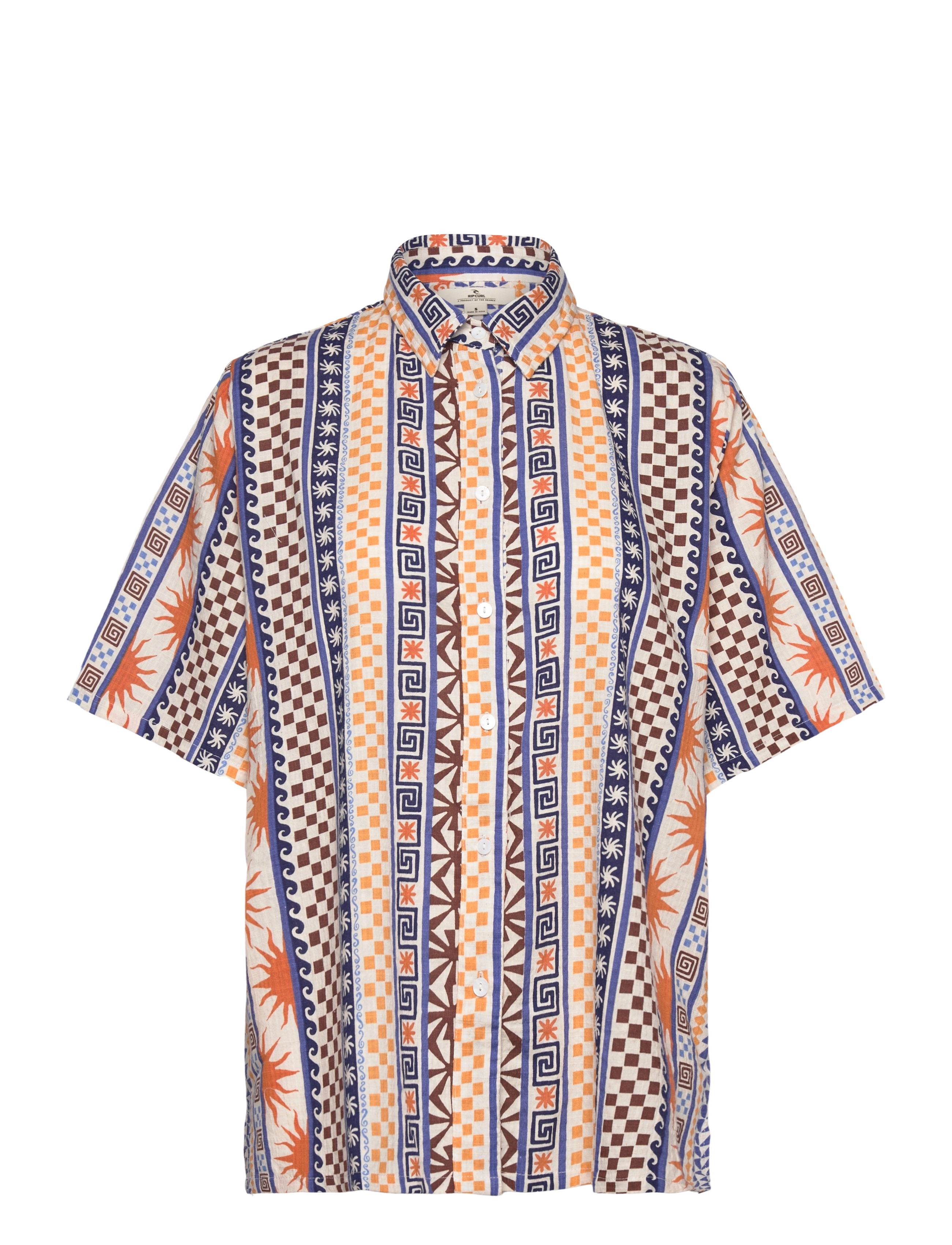 RIP CURL San Carlos S/S Shirt Blau - S - Damen