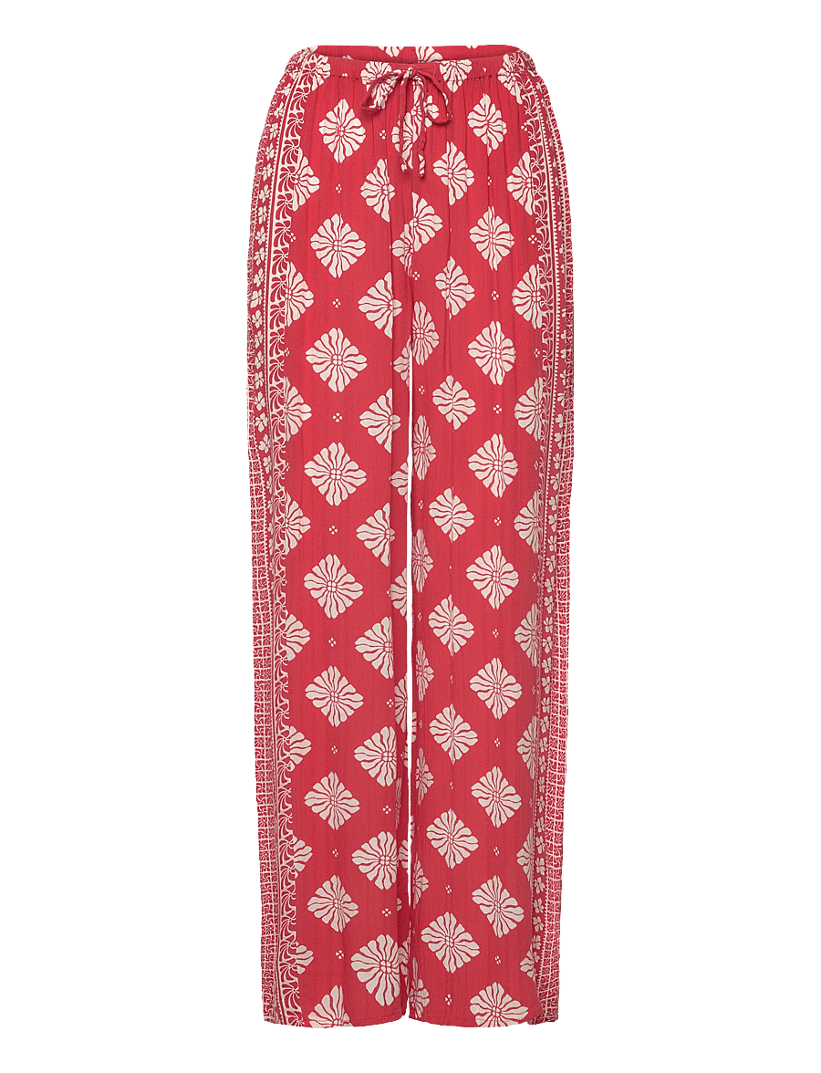 Rip Curl - VENTURA WIDE LEG PANT - casual broeken - red - 0
