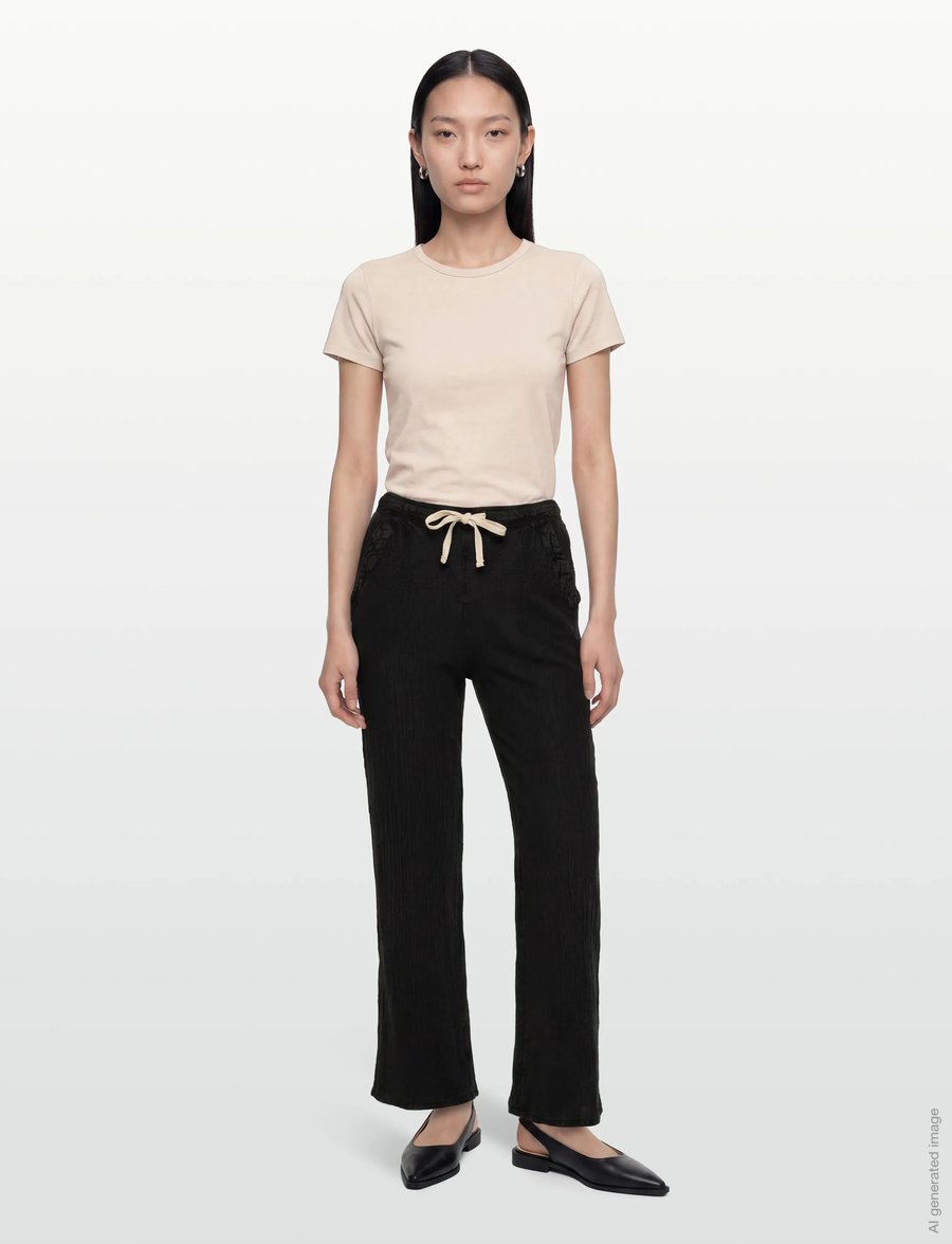 Rip Curl - CLASSIC SURF WIDE LEG PANT - vabaajapüksid - black - 0