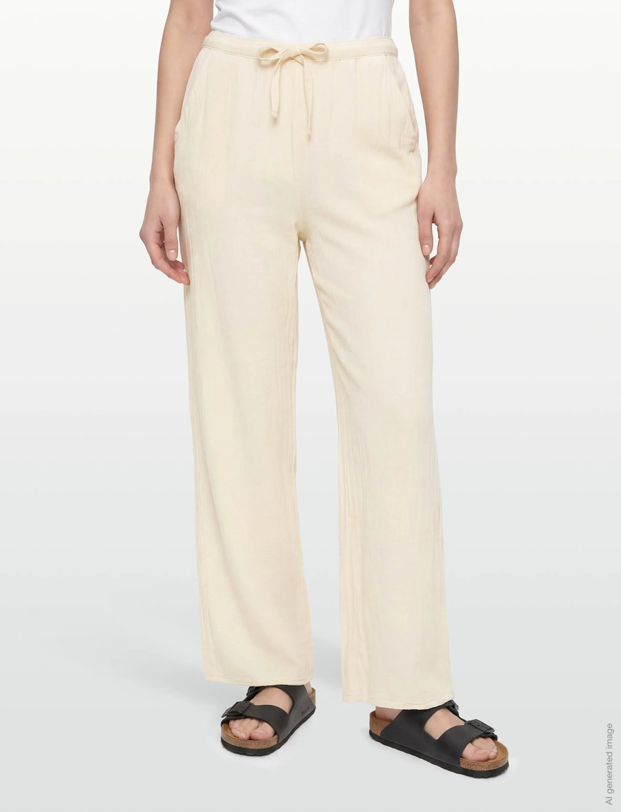 Rip Curl - CLASSIC SURF WIDE LEG PANT - casual byxor - natural - 3