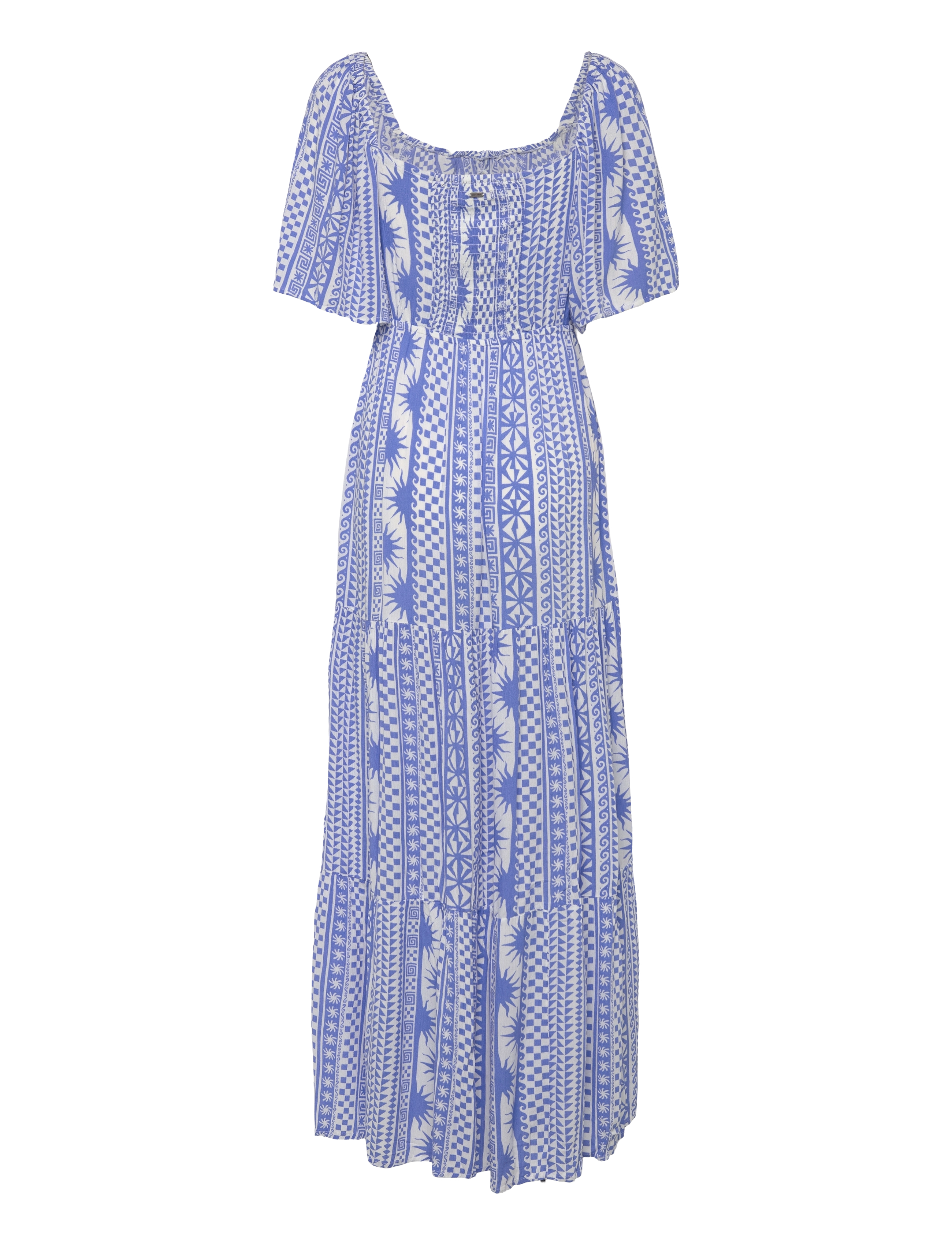 Rip Curl - SAN CARLOS S/S MAXI DRESS - kleider & röcke - blue - 2