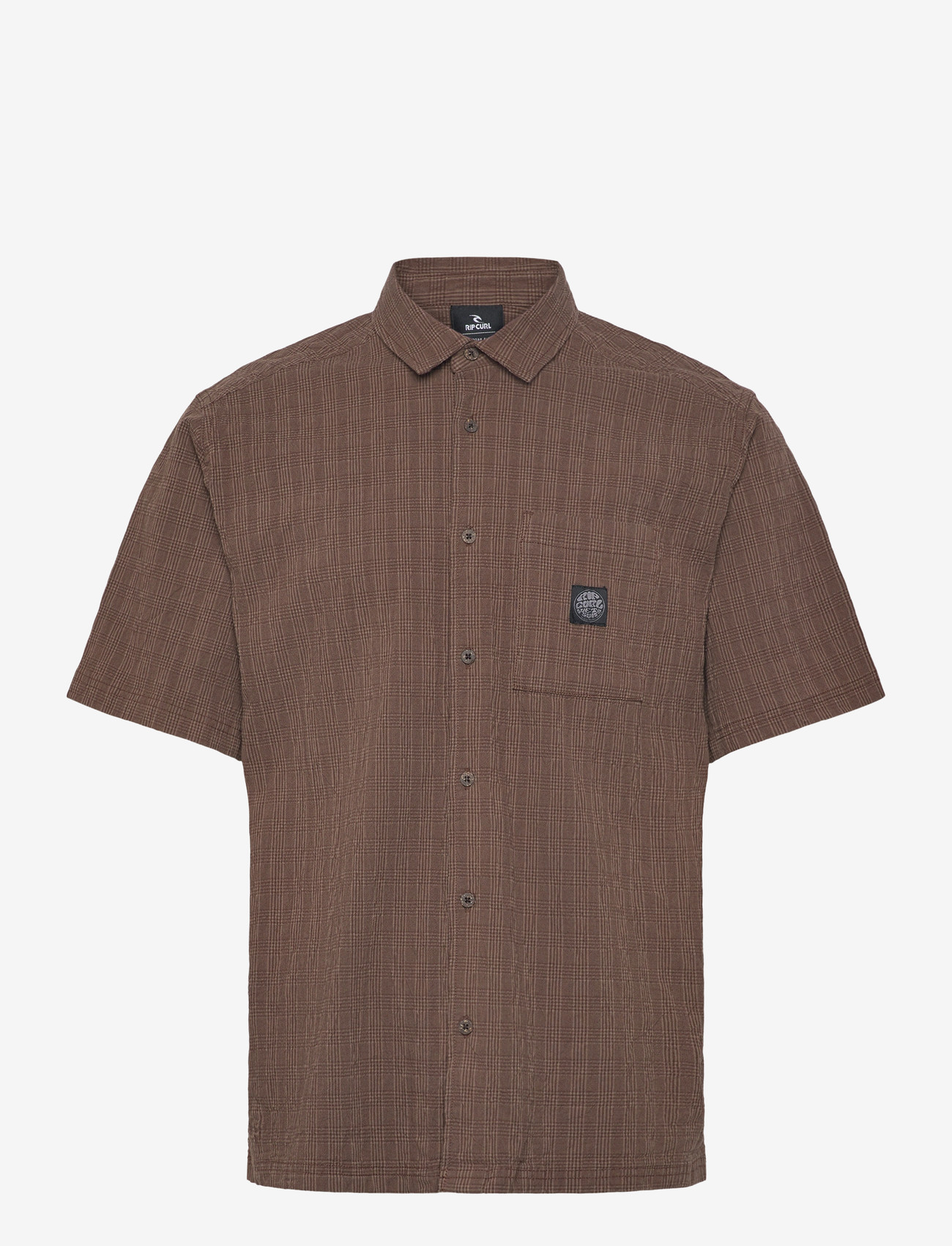 Rip Curl - PREMIUM SURF CHECK S/S - coffee - 0
