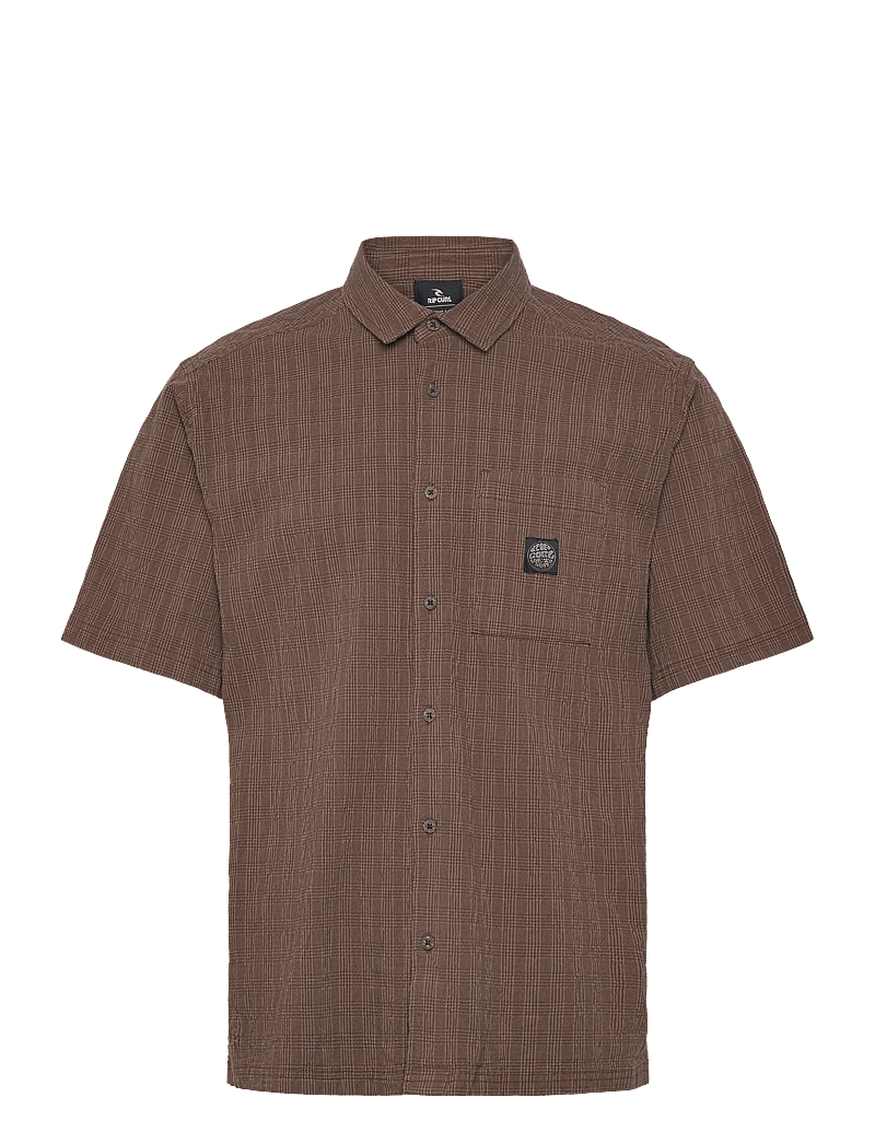 Rip Curl - PREMIUM SURF CHECK S/S - coffee - 0