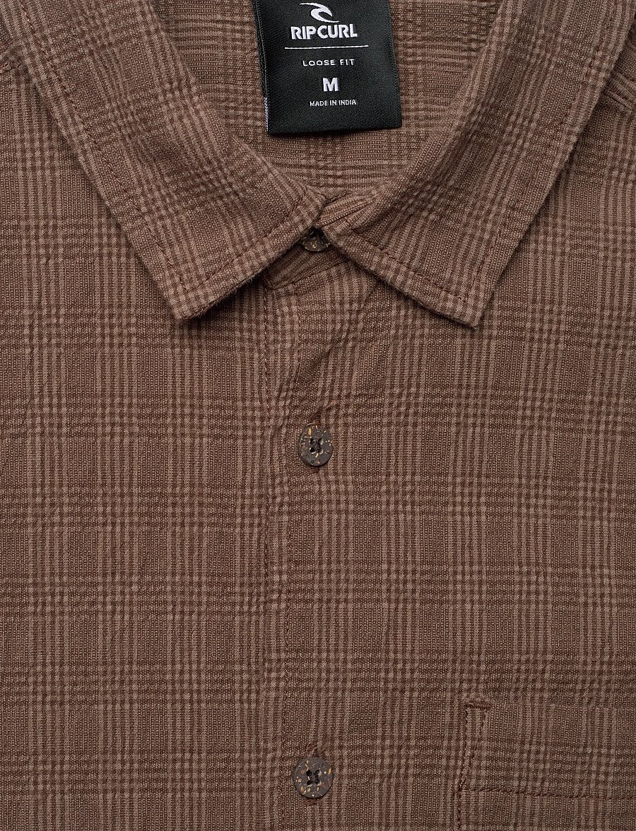 Rip Curl - PREMIUM SURF CHECK S/S - sportieve tops - coffee - 2
