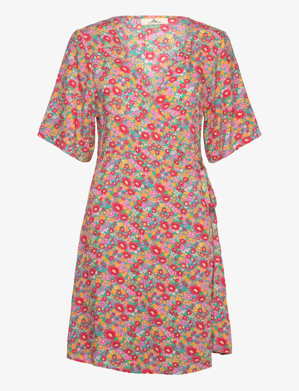 Rip Curl - LAS DALIAS DITSY WRAP DRESS - dresses & skirts - blue - 1