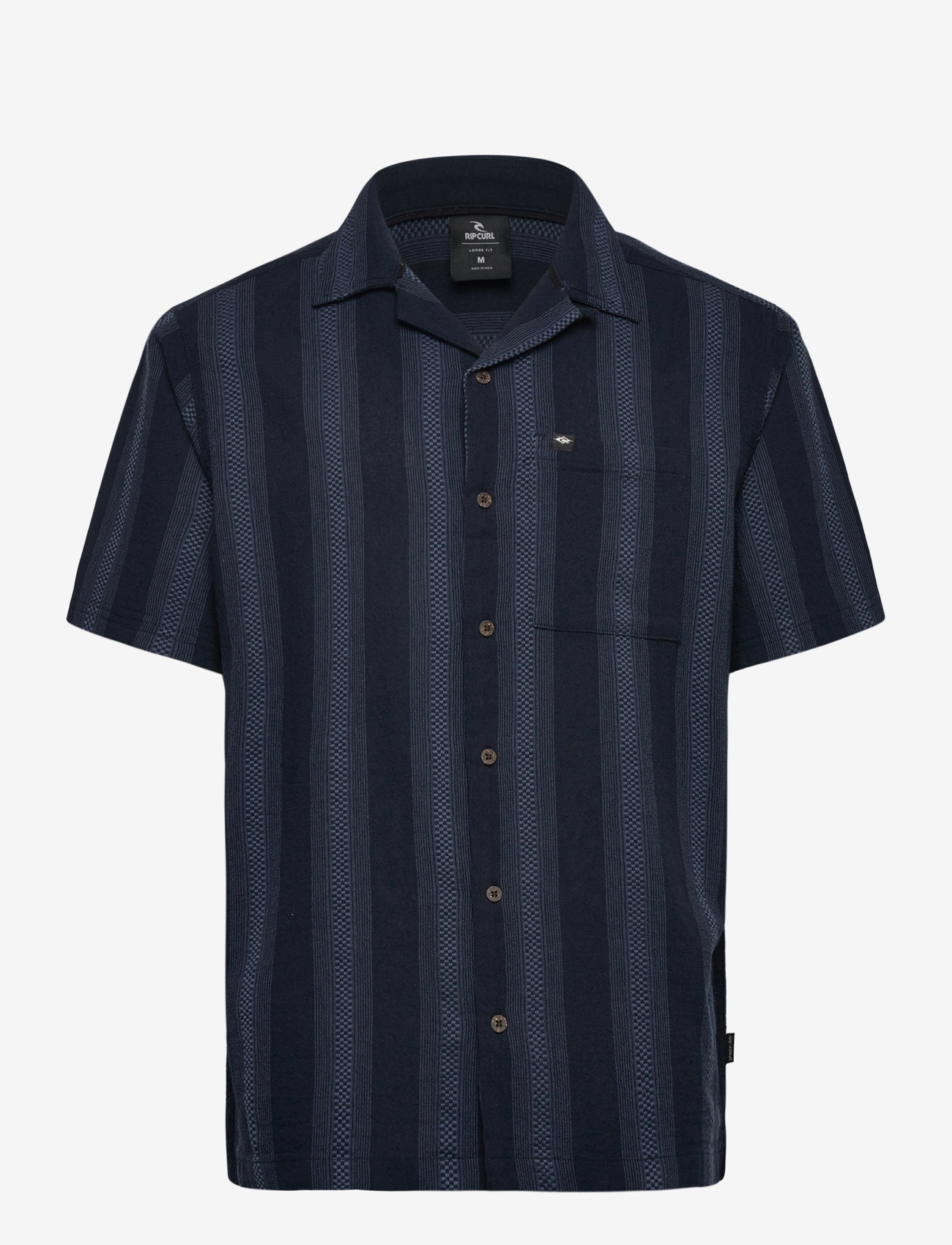 Rip Curl - CLASSIC SURF WEAVER S/S SHIRT - toppe & t-shirts - dark navy - 0