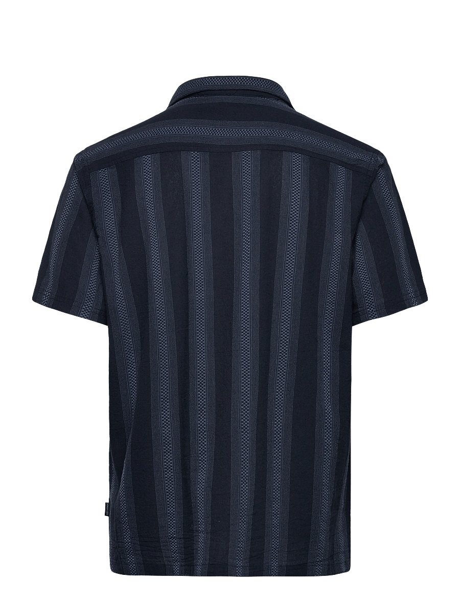 Rip Curl - CLASSIC SURF WEAVER S/S SHIRT - oberteile & t-shirts - dark navy - 1