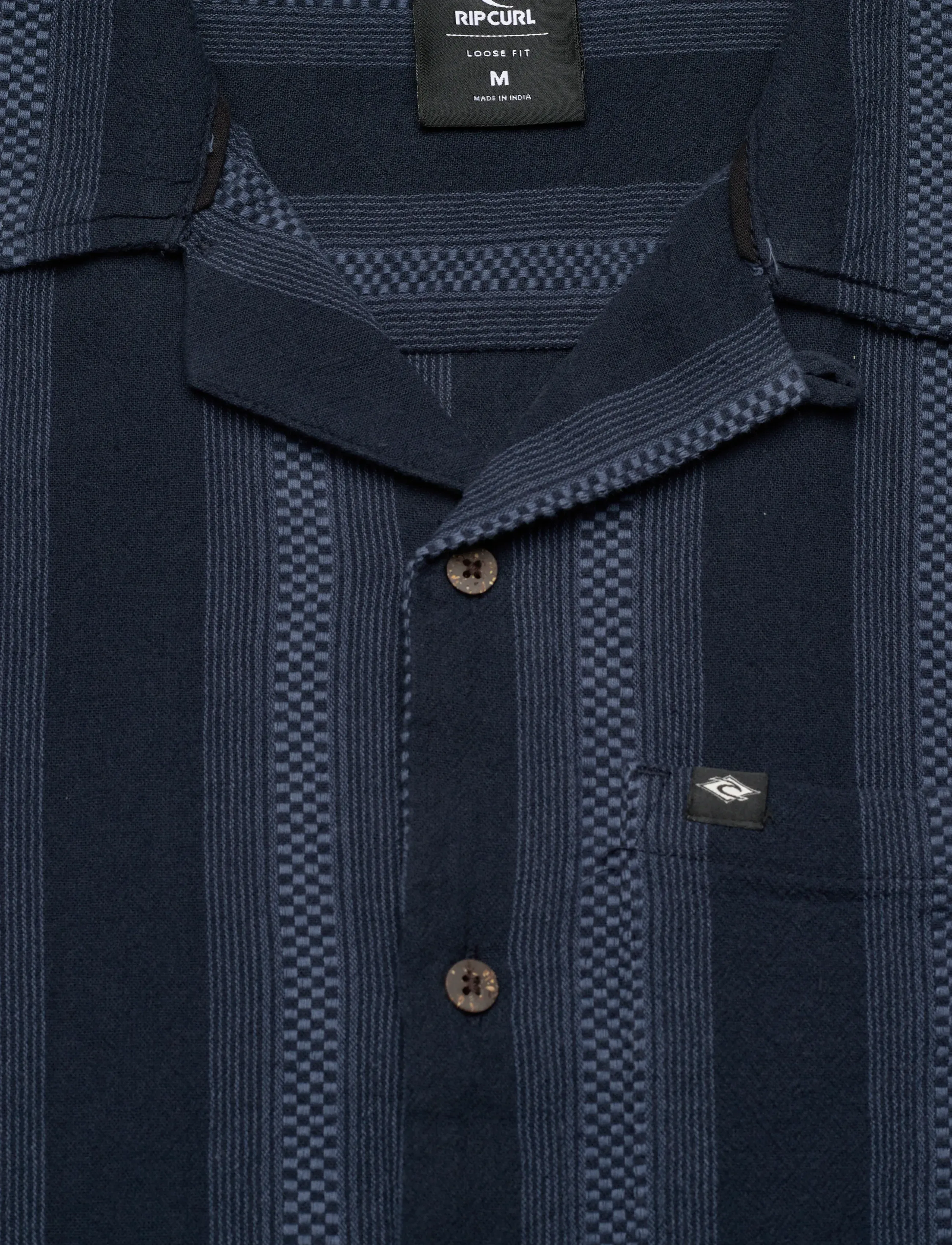 Rip Curl - CLASSIC SURF WEAVER S/S SHIRT - oberteile & t-shirts - dark navy - 2