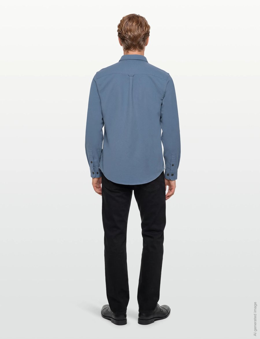 Rip Curl - PREMIUM SURF L/S SHIRT - palaidinės ir marškinėliai - bluefin - 4