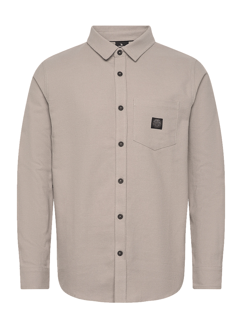 Rip Curl - PREMIUM SURF L/S SHIRT - alussärgid ja t-särgid - stone - 0