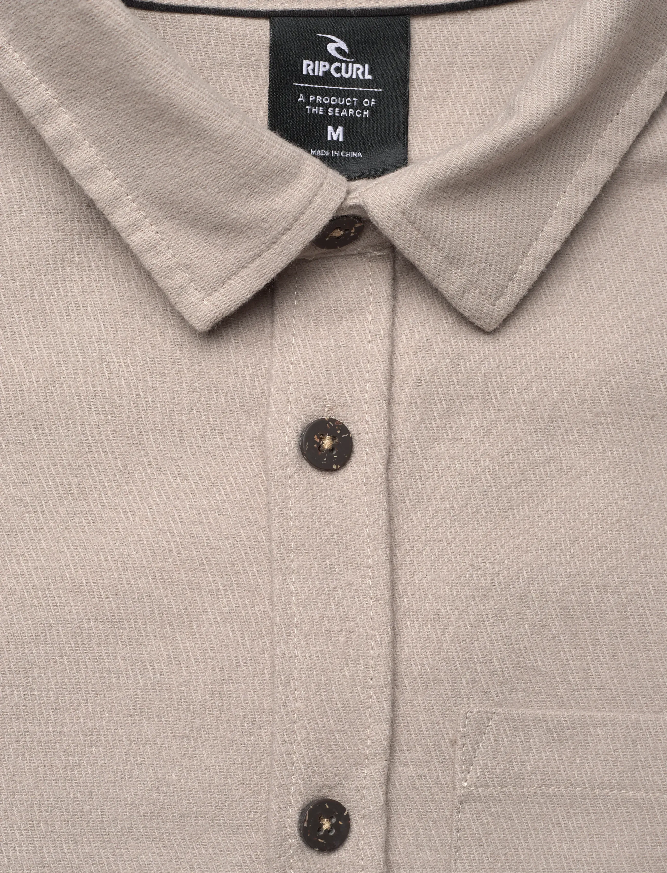 Rip Curl - PREMIUM SURF L/S SHIRT - alussärgid ja t-särgid - stone - 2