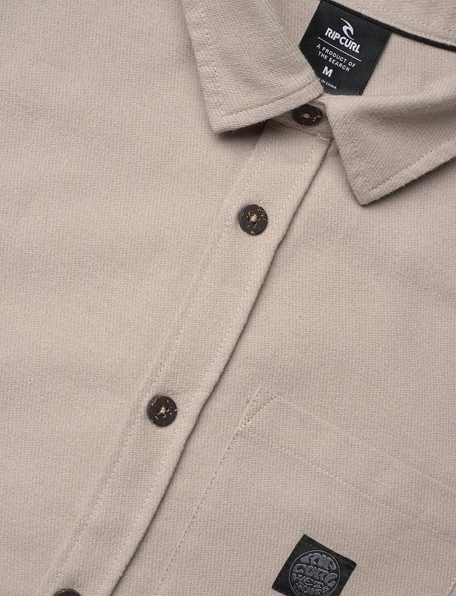 Rip Curl - PREMIUM SURF L/S SHIRT - alussärgid ja t-särgid - stone - 3