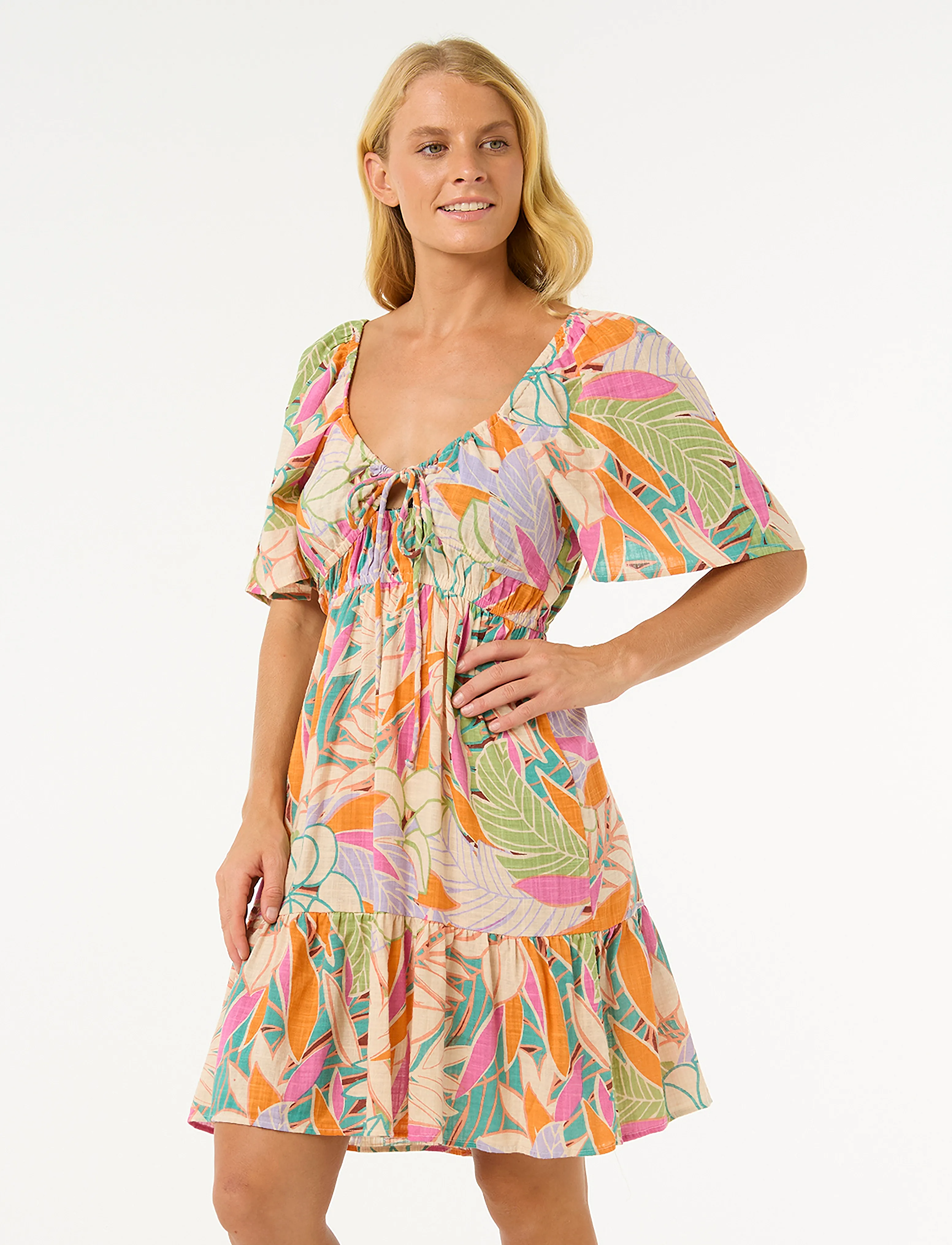 Rip Curl - CALA VADELLA MINI DRESS - kleidid ja seelikud - multi - 3