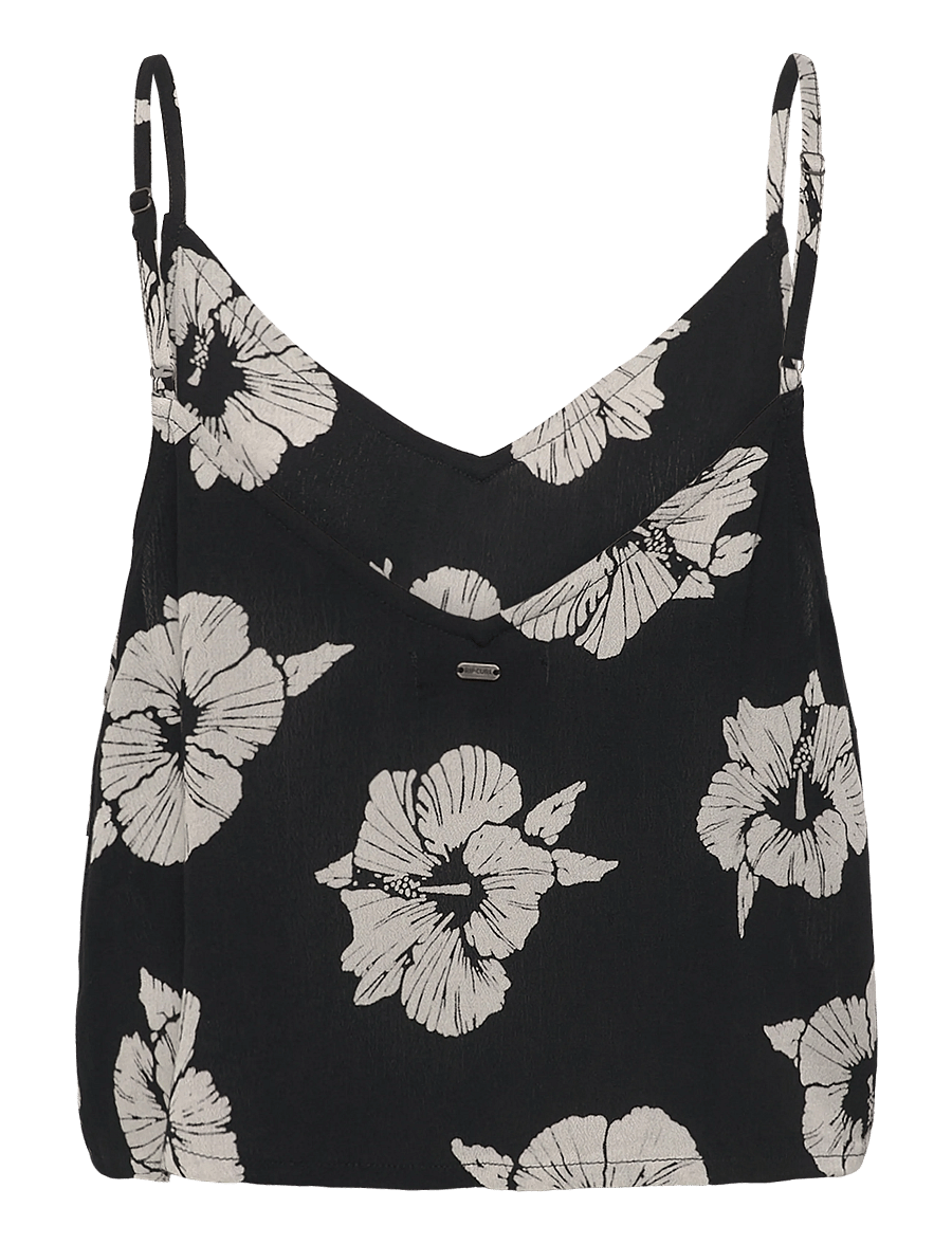 Rip Curl - PARTY PACK CAMI - Õlapaeltega pluusid - black/off white - 1
