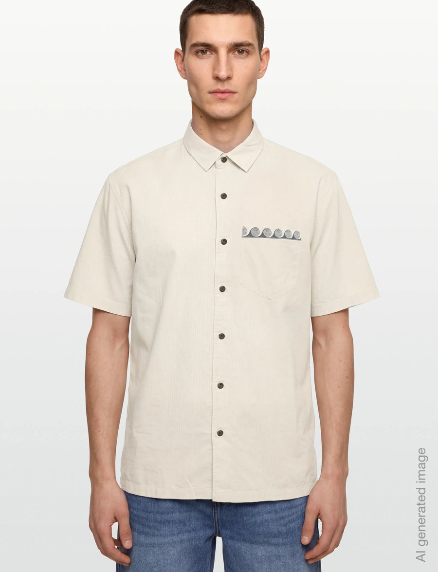 Rip Curl - AOTS S/S SHIRT - oberteile & t-shirts - vintage white - 3