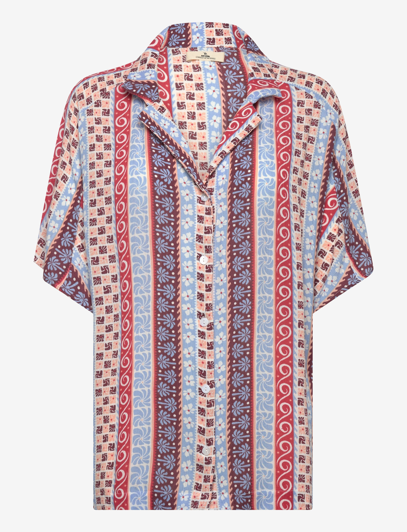 Rip Curl - VENTURA VISCOSE S/S SHIRT - skjorter - multico - 0