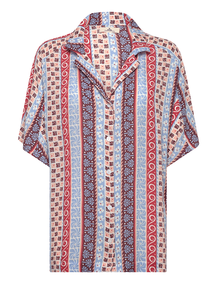 Rip Curl - VENTURA VISCOSE S/S SHIRT - särgid - multico - 0
