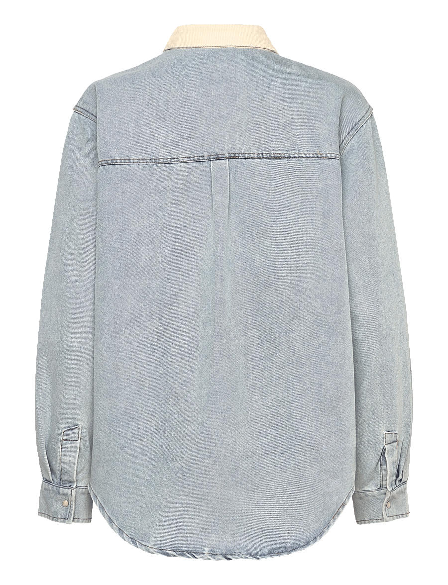 Rip Curl - SURF SIDE RELAXED DENIM SHIRT - skyrtur - washed blue - 1