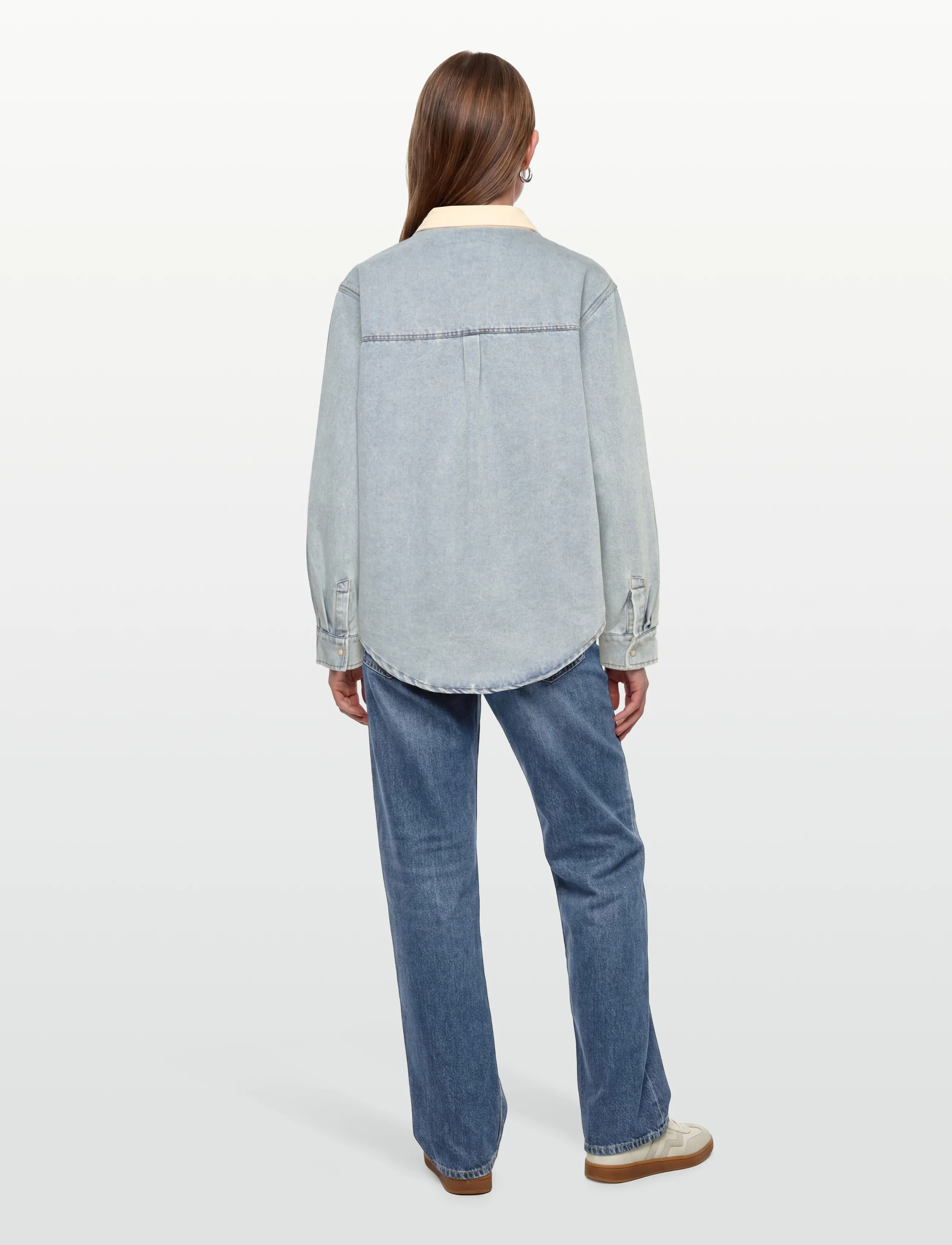 Rip Curl - SURF SIDE RELAXED DENIM SHIRT - marškiniai - washed blue - 4