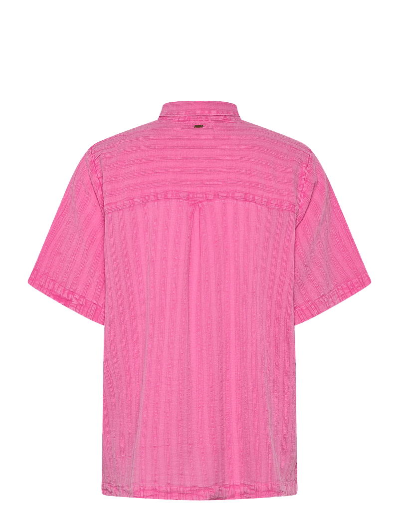 Rip Curl - HOTEL MALIBU EMBROID SHIRT - skjorter - super pink - 1