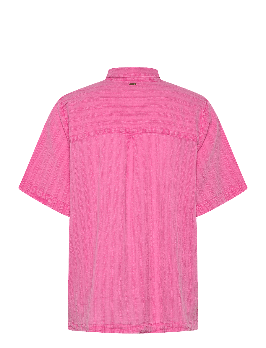 Rip Curl - HOTEL MALIBU EMBROID SHIRT - hemden - super pink - 1