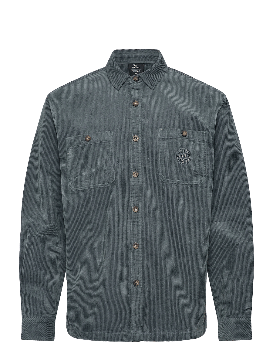 Rip Curl - PREMIUM SURF CORD L/S SHIRT - velvet särgid - pine night - 1