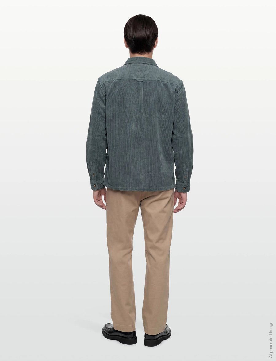 Rip Curl - PREMIUM SURF CORD L/S SHIRT - velvet särgid - pine night - 4