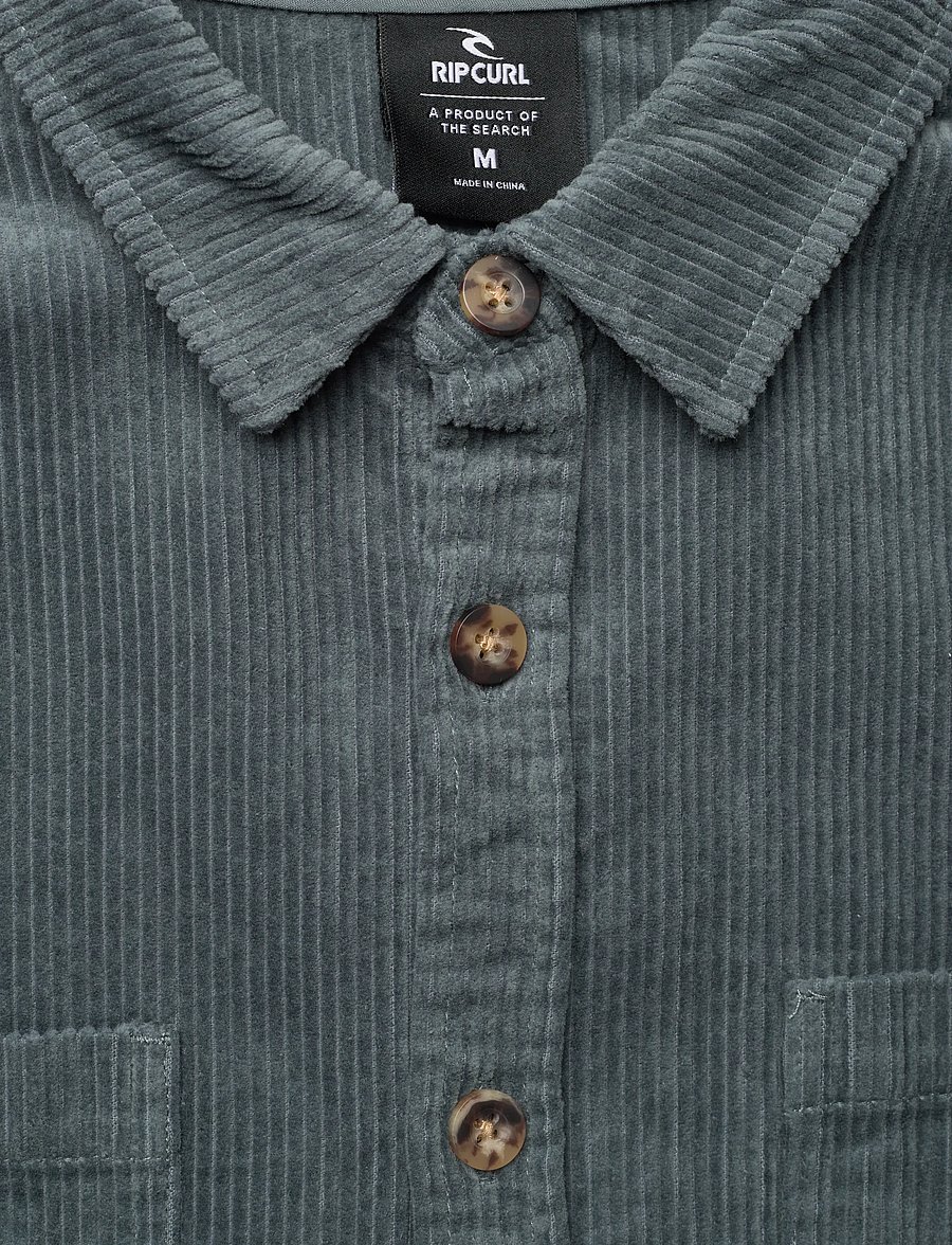 Rip Curl - PREMIUM SURF CORD L/S SHIRT - velvet särgid - pine night - 5
