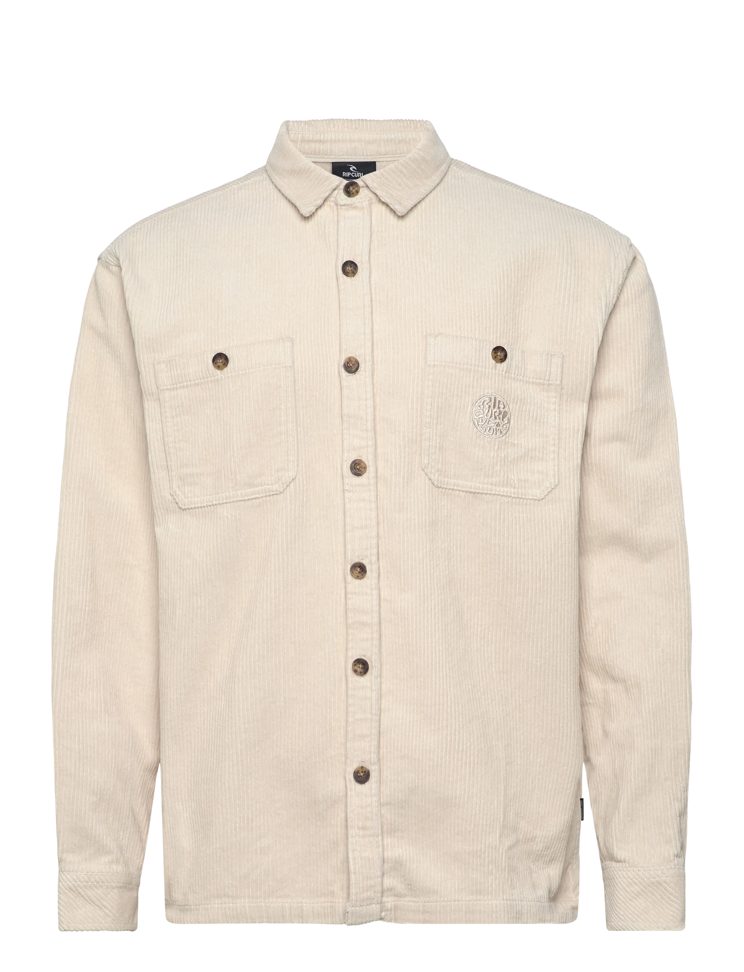 Rip Curl PREMIUM SURF CORD L/S SHIRT - Skjorter - SAND DUNE / cream