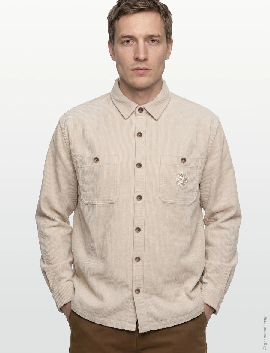 Rip Curl - PREMIUM SURF CORD L/S SHIRT - velvet särgid - sand dune - 3