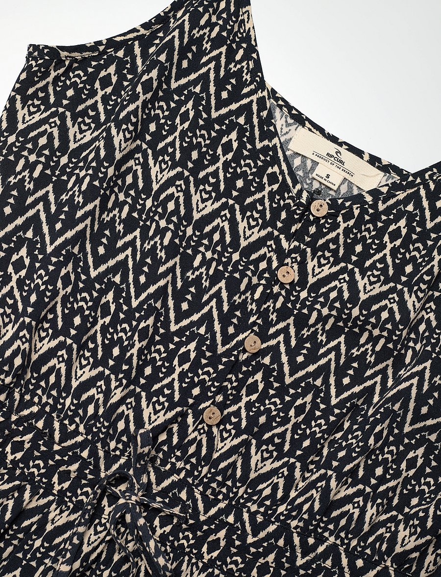 Rip Curl - IKAT GEO LONG DRESS - kleitas un svārki - navy - 4