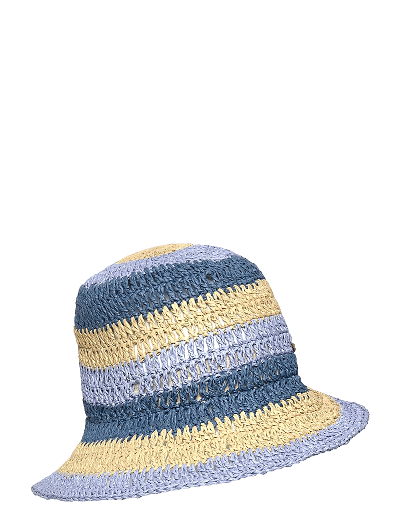 Rip Curl - CROCHET BUCKET HAT - bøllehatte - blue/natural - 0