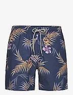 SURF REVIVAL FLORAL VOLLEY - WASHED NAVY