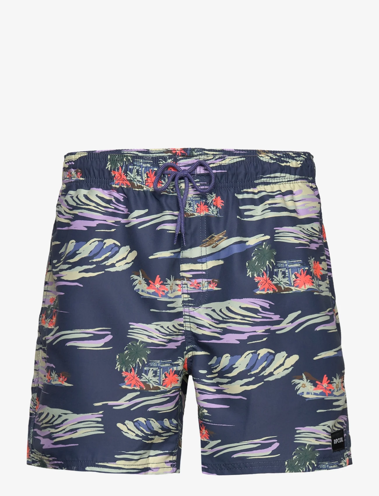 Rip Curl - SCENIC VOLLEY - swim shorts - washed navy - 0