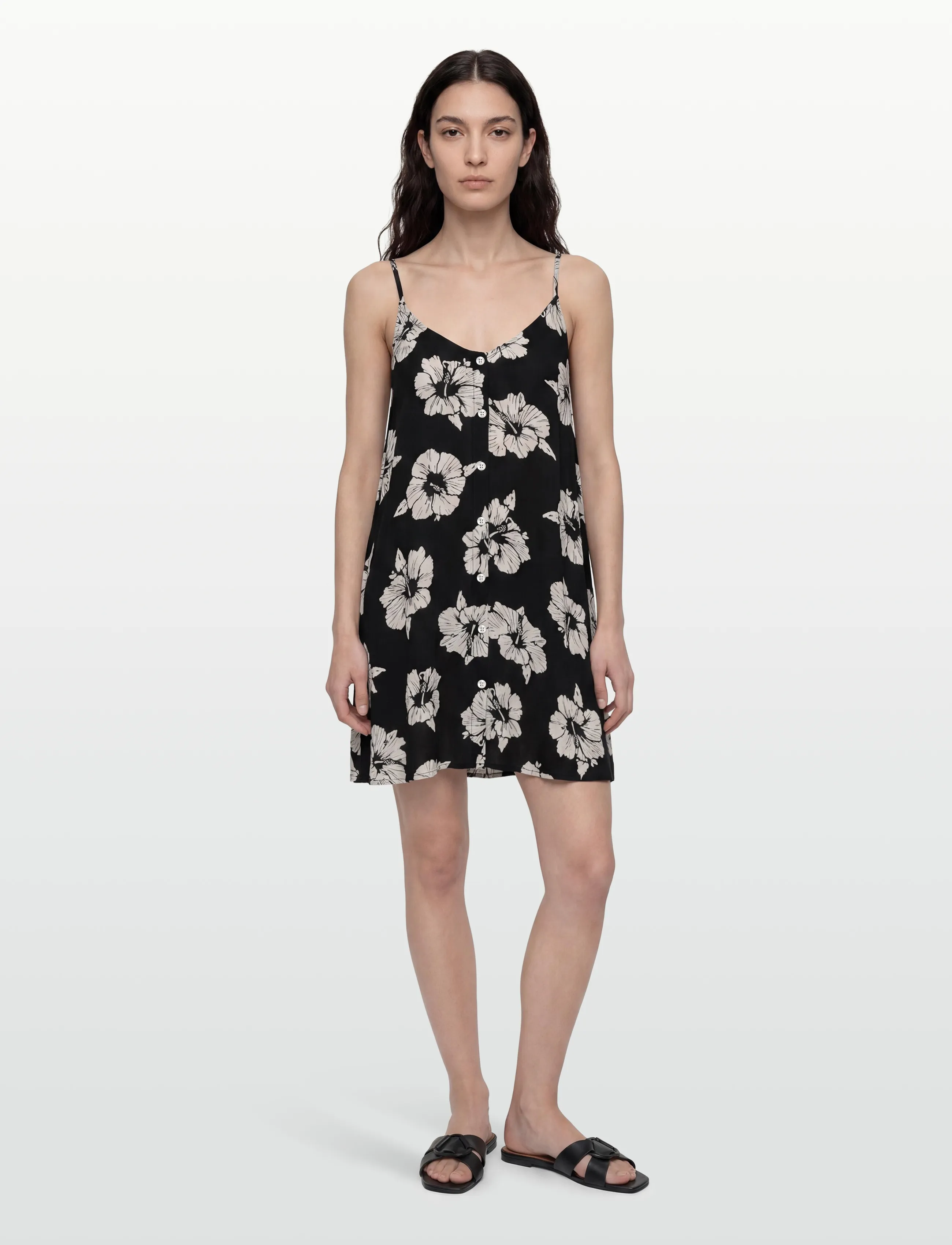 Rip Curl PARTY PACK COVER UP - Kleider - BLACK/OFF WHITE / black
