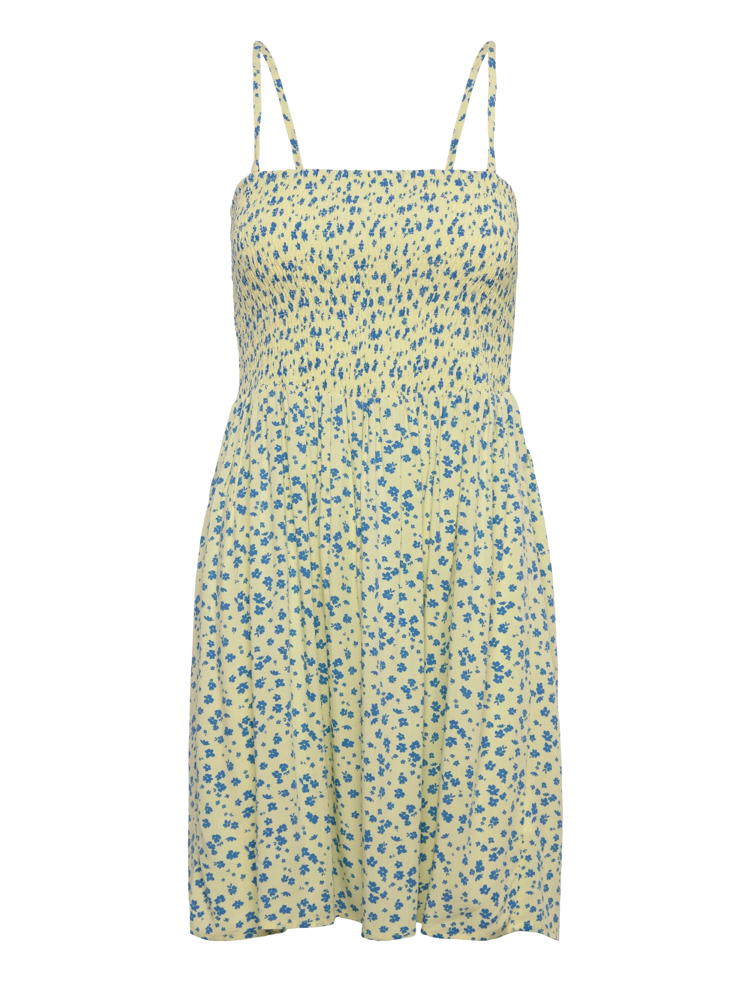 RIP CURL Surf Side Shirred Kleid Gelb - S - Damen