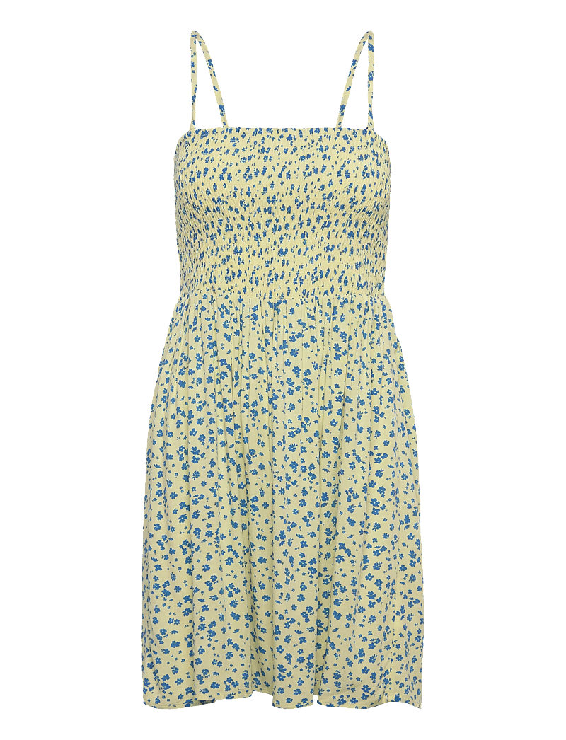 Rip Curl - SURF SIDE SHIRRED DRESS - klänningar & kjolar - light yellow - 0